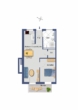 Grundriss_WE2.4 - ***Neubau mit QNG-Standard: 2-Zimmer-Wohnung mit Balkon***