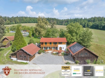 *** Idylisches Sacherl – Traumhafte Wohn-und Lebensqualität auf knapp 15.000 m² ***, 94419 Reisbach, Haus
