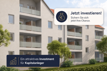 2-Zimmer-Kapitalanlage mit starker KfW-Förderoption in der Region Landshut!, 84144 Geisenhausen, Etagenwohnung