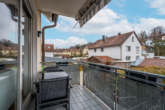 Balkon (westlich) - Attraktive 3-Zimmer-Eigentumswohnung in begehrter Lage von Landshut