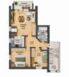 Grundriss - "Clever investieren oder selbst einziehen-attraktive 3-Zimmer-Wohnung in Vilsbiburg"