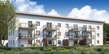 ***3-Zimmer-Wohnung im QNG-Neubau – mit sensationellem Garten, modern & förderfähig***, 94437 Mamming, Erdgeschosswohnung