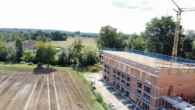 Außenansicht - 3-Zimmer Eckwohnung mit Blick ins Grüne - KfW-40 QNG-Standard !!