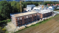 Außenansicht - aktueller Stand - !! Tolle 2-Zimmer Wohnung mit Weitblick - KfW-40-QNG-Standard !!!