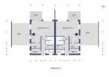 Grundriss EG - Modern, effizient, komfortabel: Doppelhaushälfte in Pilsting
