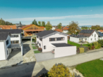 Luftbild 2 - Modern, effizient, komfortabel: Doppelhaushälfte in Pilsting