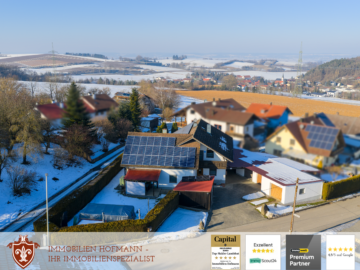***Großzügiges Einfamilienhaus mit PV- Anlage in ruhiger Siedlungslage***, 84177 Gottfrieding, Haus