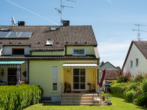 Haus hinten - ** RESERVIERT! Kapitalanlage! Gepflegte Doppelhaushälfte mit Gewerbe in ruhiger Lage Straubing/Ittling **