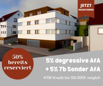 KfW 40 QNG – JETZT Steueroptimiert investieren !!, 84036 Landshut, Etagenwohnung