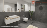 Badezimmer - Visualisierung - ** Barrierefreie 2-Zimmer-Wohnung - MODERN | KfW40 mit QNG **
