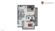 Grundriss - Attraktive 3-Zimmer-Wohnung mit Top-Anbindung – schnell in München und entspannt zu Hause!