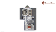 Grundriss - Attraktive 2-Zimmer-Dachgeschosswohnung mit Balkon – ein Zuhause zum Wohlfühlen