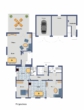 Grundriss EG - ***Großzügiges Mehrfamilienhaus mit 3 Wohneinheiten, PV- Anlage, Garagen & Werkstatt***