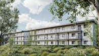Außenansicht - Visualisierung - !!! Moderne 3-Zimmer Wohnung - KfW-40 QNG-Standard !!!