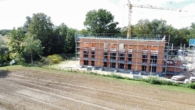 Baustelle Außenansicht - !!! Moderne 3-Zimmer Wohnung - KfW-40 QNG-Standard !!!