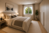 Wohnbeispiel KI generiert - Modern wohnen in Bestlage Landshuts | Exklusive 4-Zimmer-Wohnung im Beethoven25