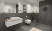Bad - Moderne & neue Mietwohnung mit Loggia | WHG 29 - Haus B