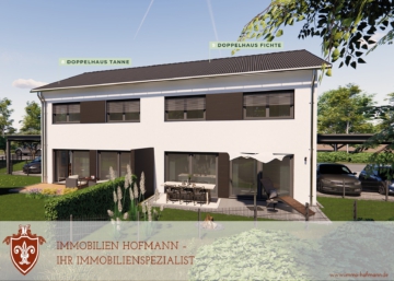 DHH “ Fichte“ Moderne Effizienz, gefördert und zukunftssicher. Heute noch Termin vereinbaren !!!, 94431 Pilsting, Doppelhaushälfte