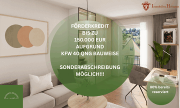 ***Wohngesund & energieeffizient – 3-Zimmer-Neubauwohnung ***, 94437 Mamming, Wohnung
