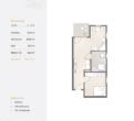 Grundriss - 2-Zimmer Kapitalanlage (QNG/KfW-40) – hohes Steuer-Spar-Potenzial nahe Landshut!