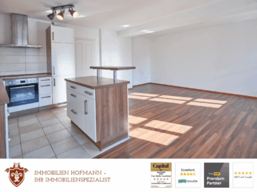 Zentrumsnahe, lichtdurchflutete 2-Zimmer-Wohnung im 1. OG mit großzügiger Dachterrasse!!!, 84034 Landshut, Etagenwohnung