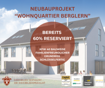 Neubauprojekt Berglern: Familienfreundliches Wohnen im grünen nähe München !, 85459 Berglern, Reihenmittelhaus