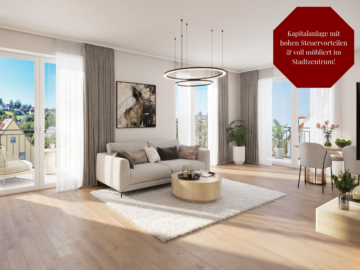 Zentrale Kapitalanlage: 2-Zimmer-Neubauwohnung mit attraktiven Abschreibungsmöglichkeiten!, 84307 Eggenfelden, Etagenwohnung