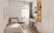 Schlafzimmer - Top-Investment: Stilvolle Neubauwohnung mit Möblierung & AfA in zentraler Premiumlage!
