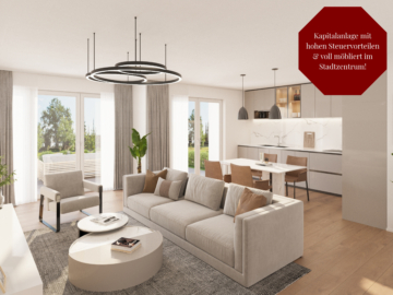 Top-Investment: Stilvolle Neubauwohnung mit Möblierung & AfA in zentraler Premiumlage!, 84307 Eggenfelden, Etagenwohnung