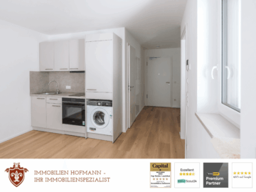 Zentrale 2-Zimmer-Neubauwohnung mit Terrasse und Gartenanteil!, 84036 Landshut, Etagenwohnung