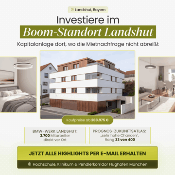 Stylisches Penthouse – KfW 40 QNG – JETZT Steueroptimiert investieren !!, 84036 Landshut, Etagenwohnung