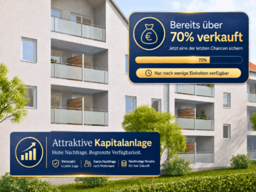 2-Zimmer-Kapitalanlage mit starker KfW-Förderoption in der Region Landshut!, 84144 Geisenhausen, Etagenwohnung