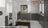 Badezimmer - ***4-Zimmer-Traumwohnung mit Garten - QNG, KfW-förderfähig & familiengerecht***