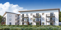 Hausansicht - ***4-Zimmer-Traumwohnung mit Garten - QNG, KfW-förderfähig & familiengerecht***