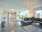 Wohnzimmer - Familienidyll am Siedlungsrand - großzügiges Zuhause mit traumhaften Garten und freien Blick !!