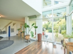 Wohnbereich mit Terrassenzugang - Familienidyll am Siedlungsrand - großzügiges Zuhause mit traumhaften Garten und freien Blick !!