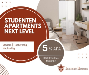 !! Studentenapartments mit über 4% Bruttomietrendite – degressive AfA möglich!!, 80939 München, Dachgeschosswohnung