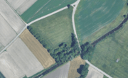 Luftaufnahme Grundstück - *** Einzigartiges Naturparadies: Ihr privates Freizeitgrundstück direkt an der Moosach! ***