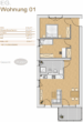 Grundriss - Mehr Platz, mehr Wohngefühl – 3-Zimmer-Wohnung in Velden