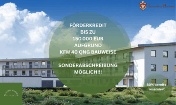 ***Nachhaltig & effizient: 2-Zimmer-Neubau mit Garten und KfW-Förderung***, 94437 Mamming, Etagenwohnung