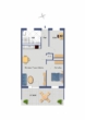 Grundriss - Ihr neues Zuhause: Exklusive 3-Zimmer-Neubauwohnung zum Erstbezug mit Gartenanteil