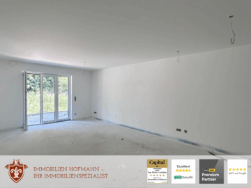 Ihr neues Zuhause: Exklusive 3-Zimmer-Neubauwohnung zum Erstbezug mit Gartenanteil, 94437 Mamming, Erdgeschosswohnung