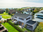 Perspektive Garten - " Moderne Doppelhaushälfte mit KfW40 NH: Top-Förderung mit nur 1,31 % Zinsen!"