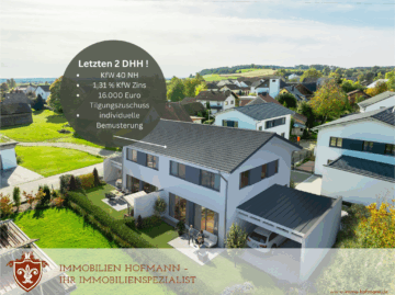 “ Moderne Doppelhaushälfte mit KfW40 NH: Top-Förderung mit nur 1,31 % Zinsen!“, 94431 Pilsting, Doppelhaushälfte