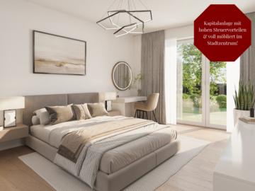 Kapitalanlage mit Komfort: Stilvolle 2-Zimmer-Neubauwohnung in Citylage – möbliert & AfA-fähig, 84307 Eggenfelden, Etagenwohnung