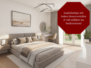 Kapitalanlage mit Komfort: Stilvolle 2-Zimmer-Neubauwohnung in Citylage – möbliert & AfA-fähig, 84307 Eggenfelden, Etagenwohnung