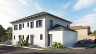 Ansicht 2 - Moderne Neubau-Doppelhaushälfte in Berglern – Wohnen im Grünen nähe München !!