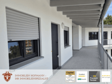 ERSTBEZUG: 2-Zimmer-Neubauwohnung mit Einbauküche, 94437 Mamming, Etagenwohnung