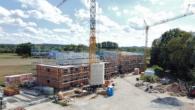 Außenansicht - aktueller Stand - !! Tolle 2-Zimmer Wohnung mit Weitblick - KfW-40 QNG-Standard !!!