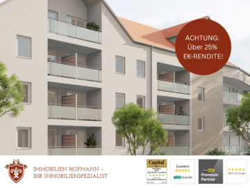 2-Zimmer-Kapitalanlage mit starker KfW-Förderchance in der Region Landshut!, 84144 Geisenhausen, Etagenwohnung